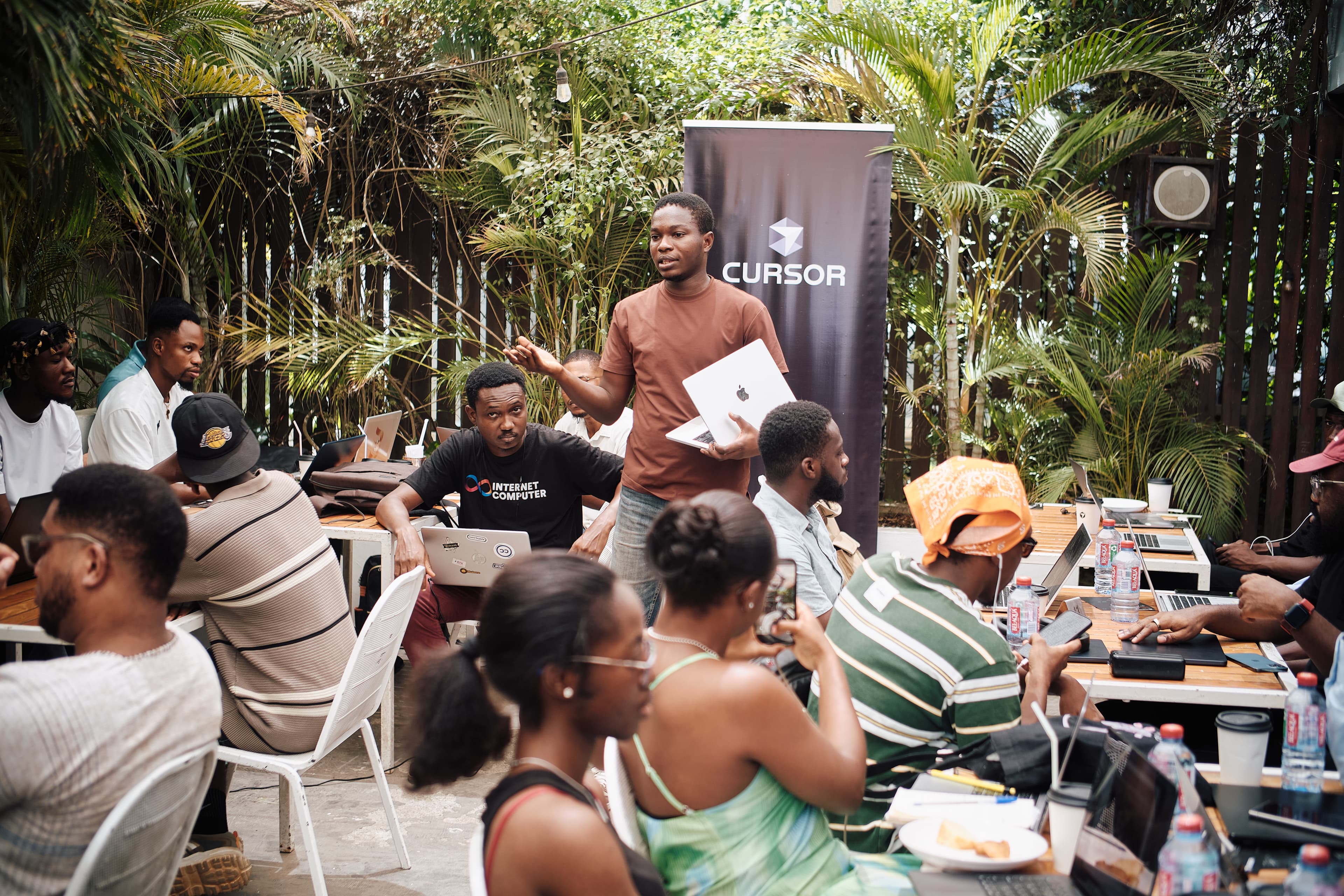 Café Cursor Accra — community networking