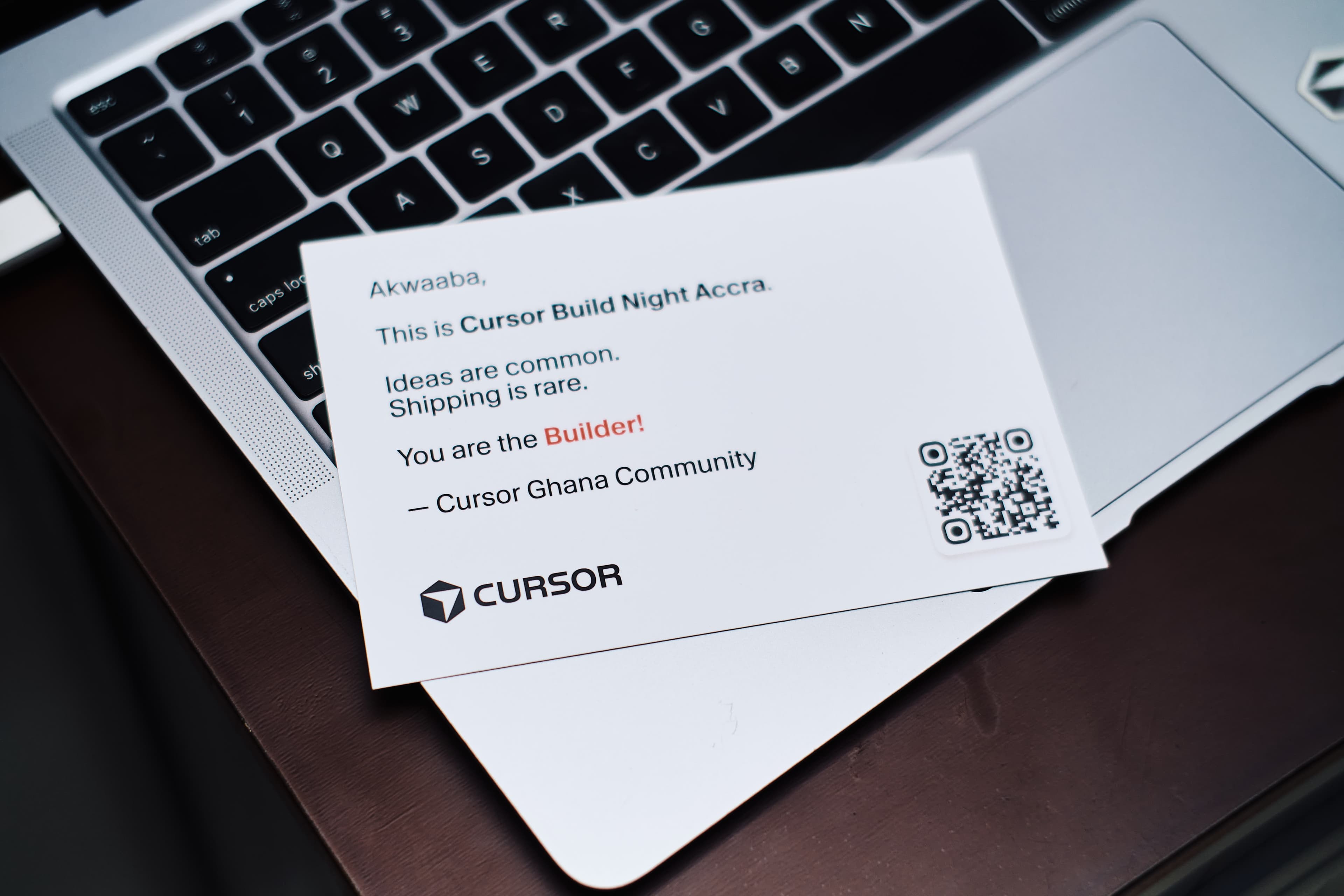 Cursor Build Night Accra — build night kickoff