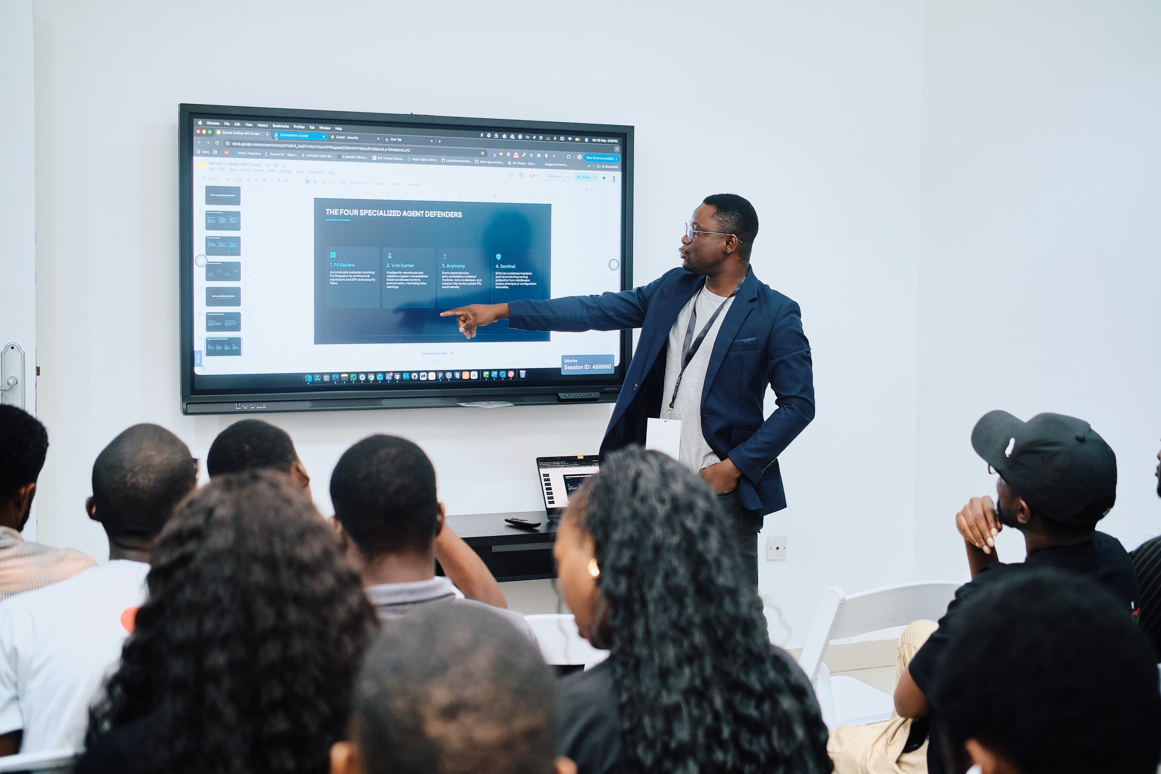 Cursor Build Night Accra — community photo