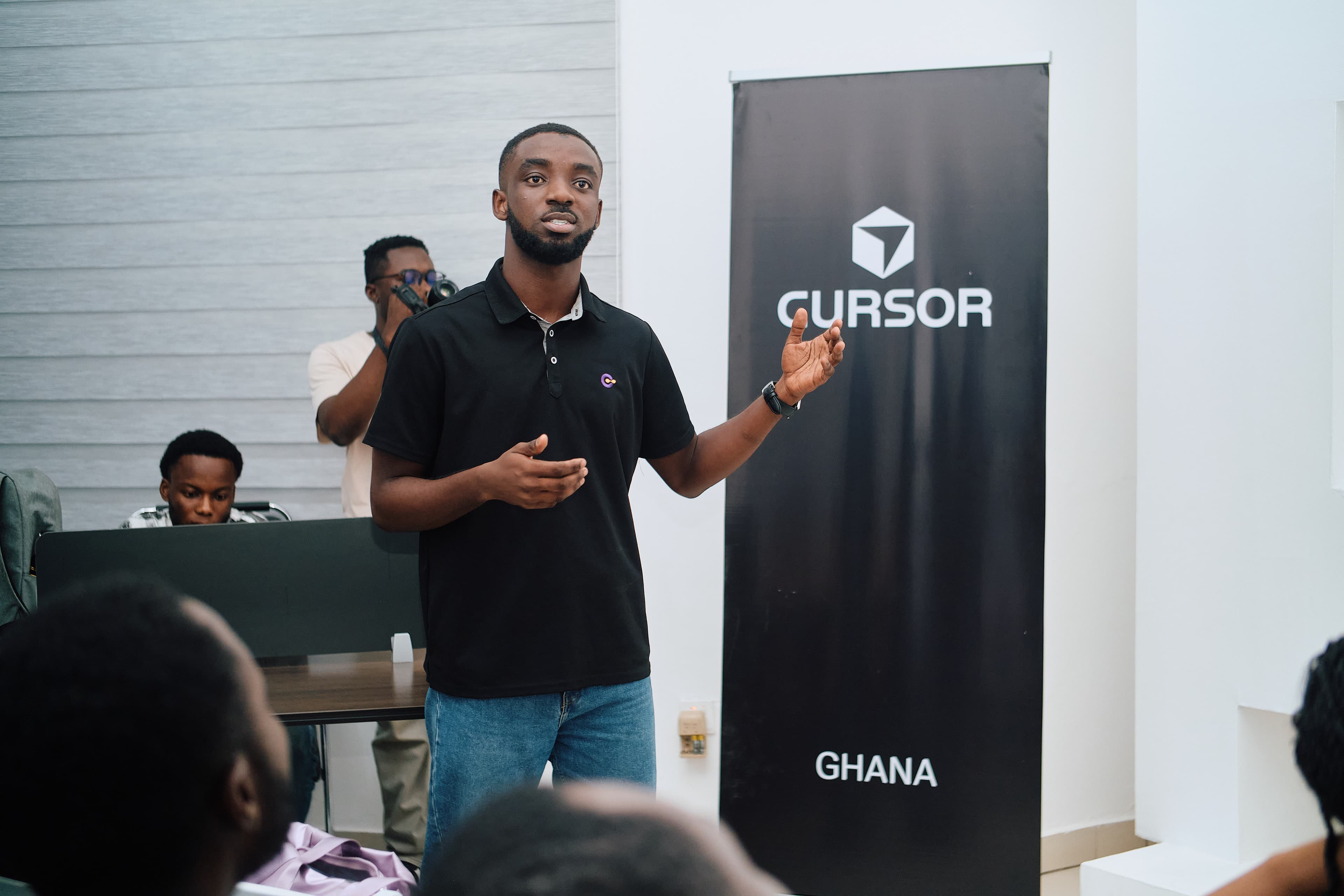 Cursor Build Night Accra — community photo