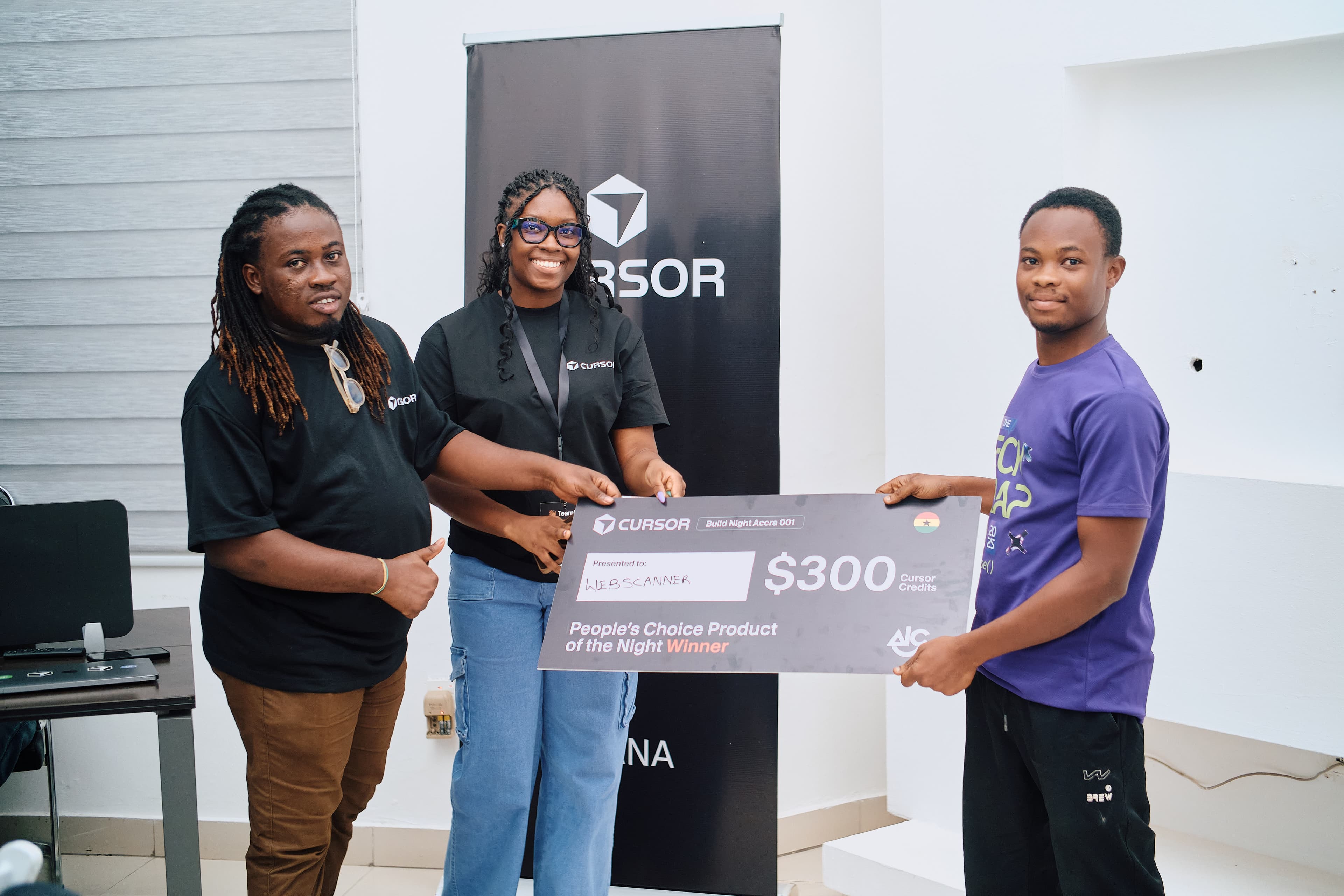 Cursor Build Night Accra — community photo