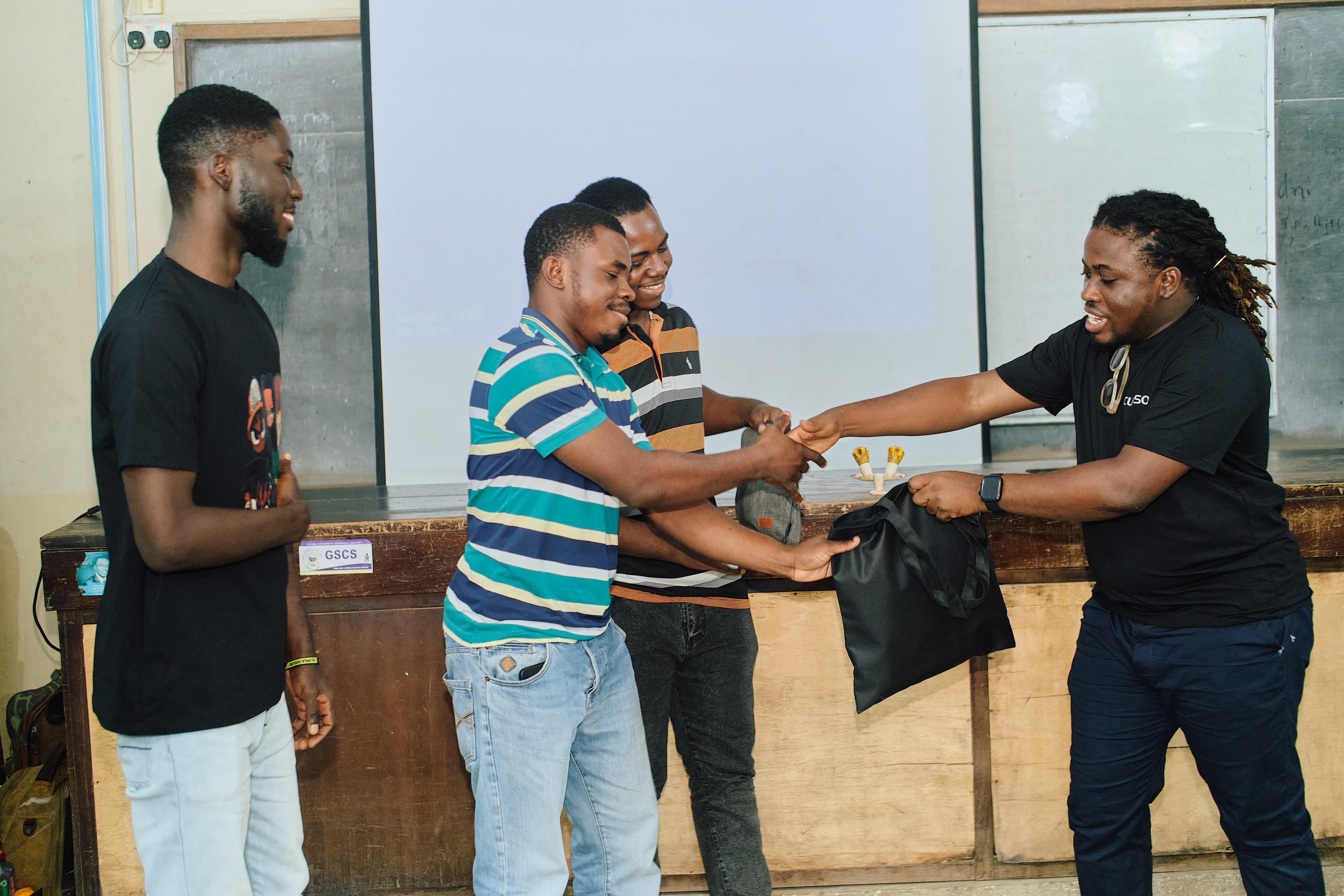 Cursor Hackathon KNUST — teams building