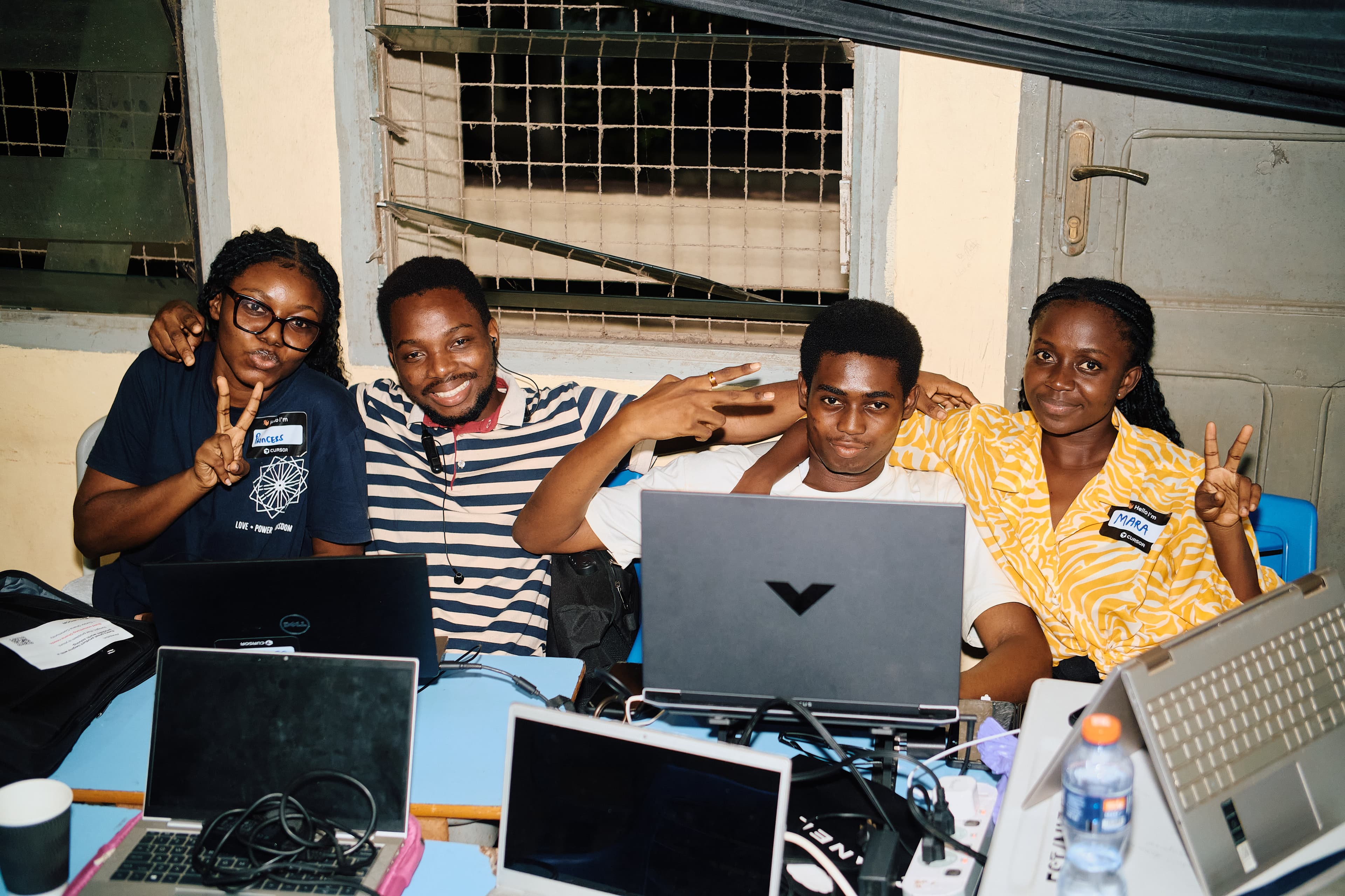 Cursor Hackathon UCC — community photo