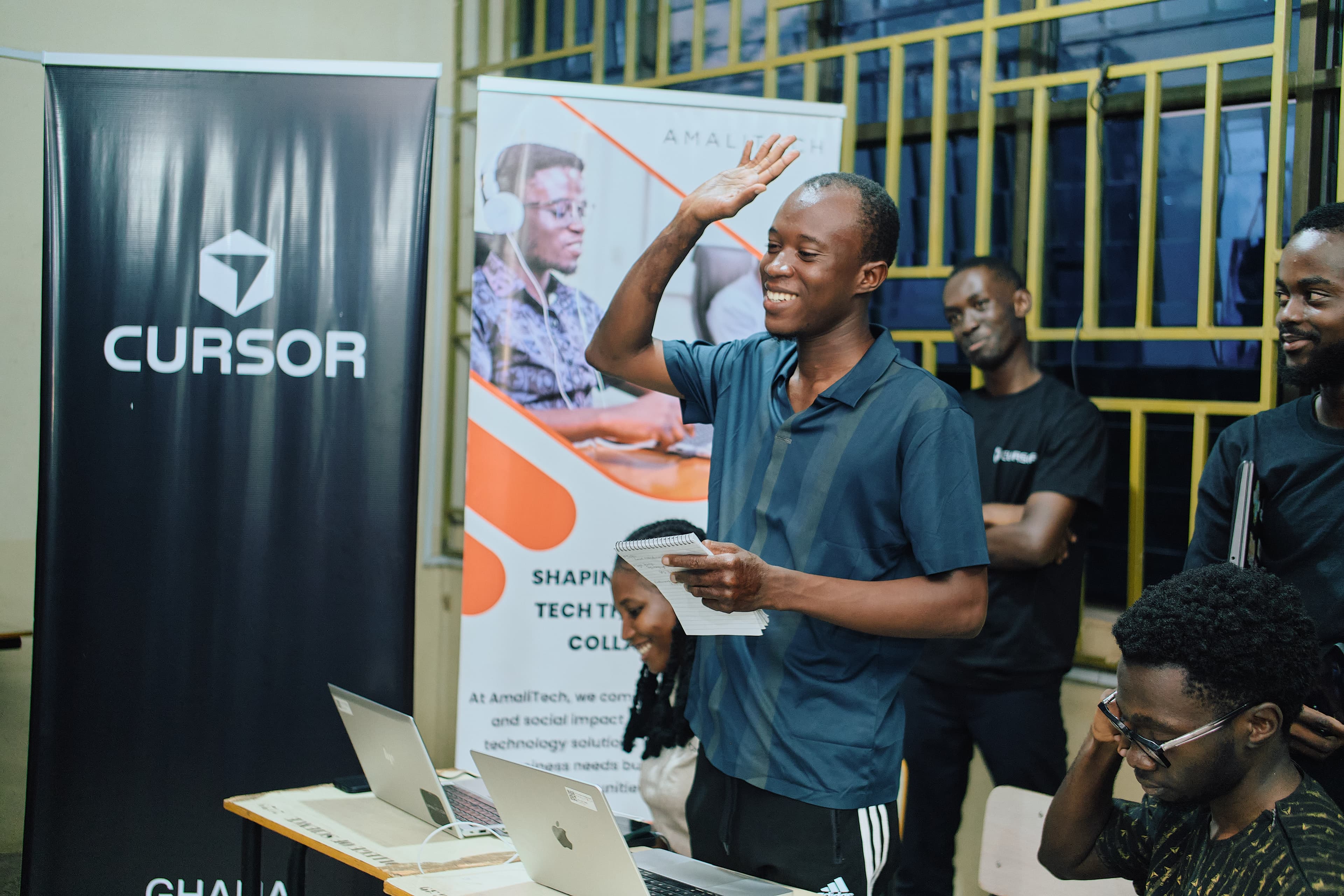 Cursor Hackathon KNUST — community photo