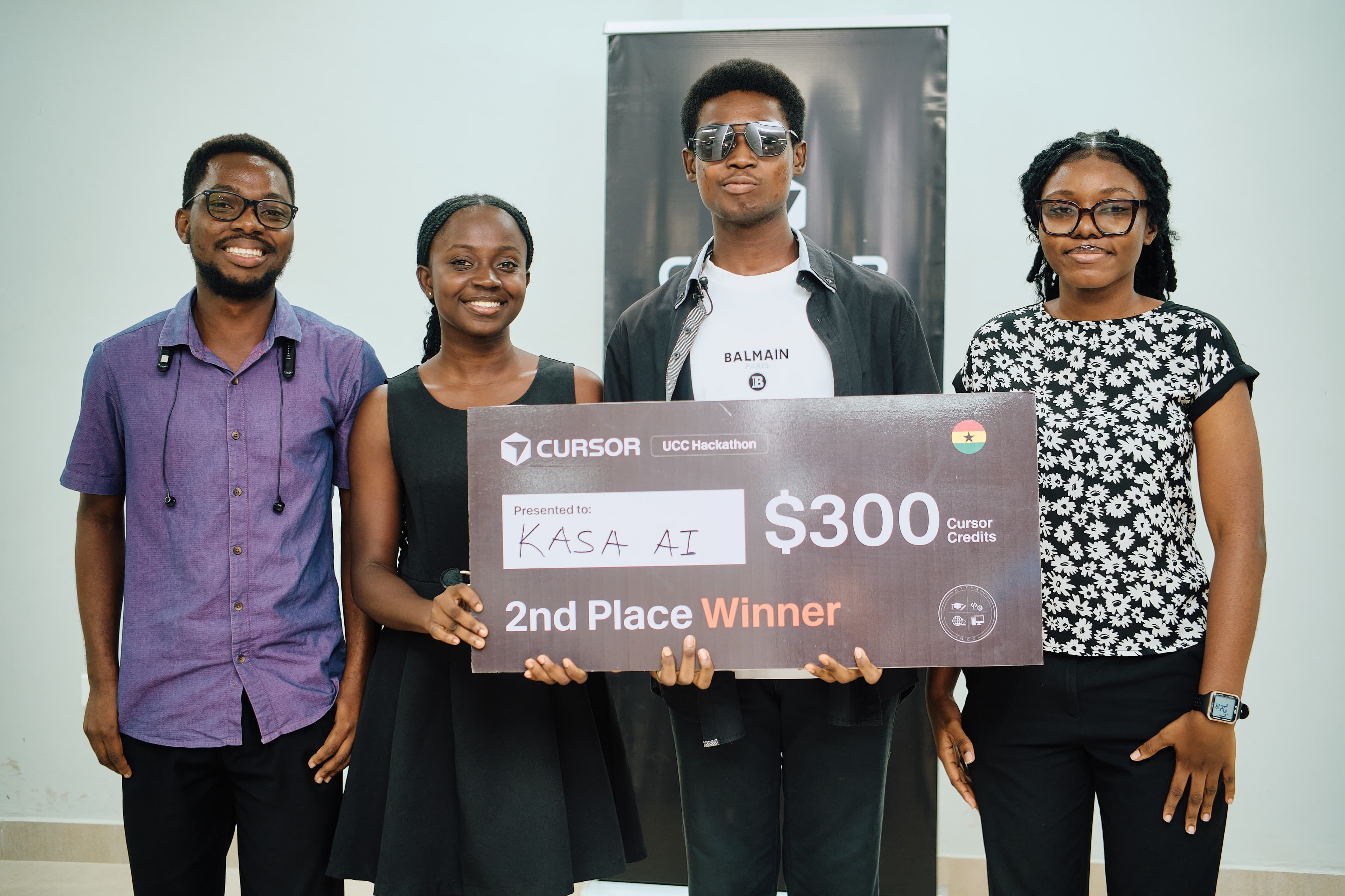 Cursor Hackathon UCC — community photo