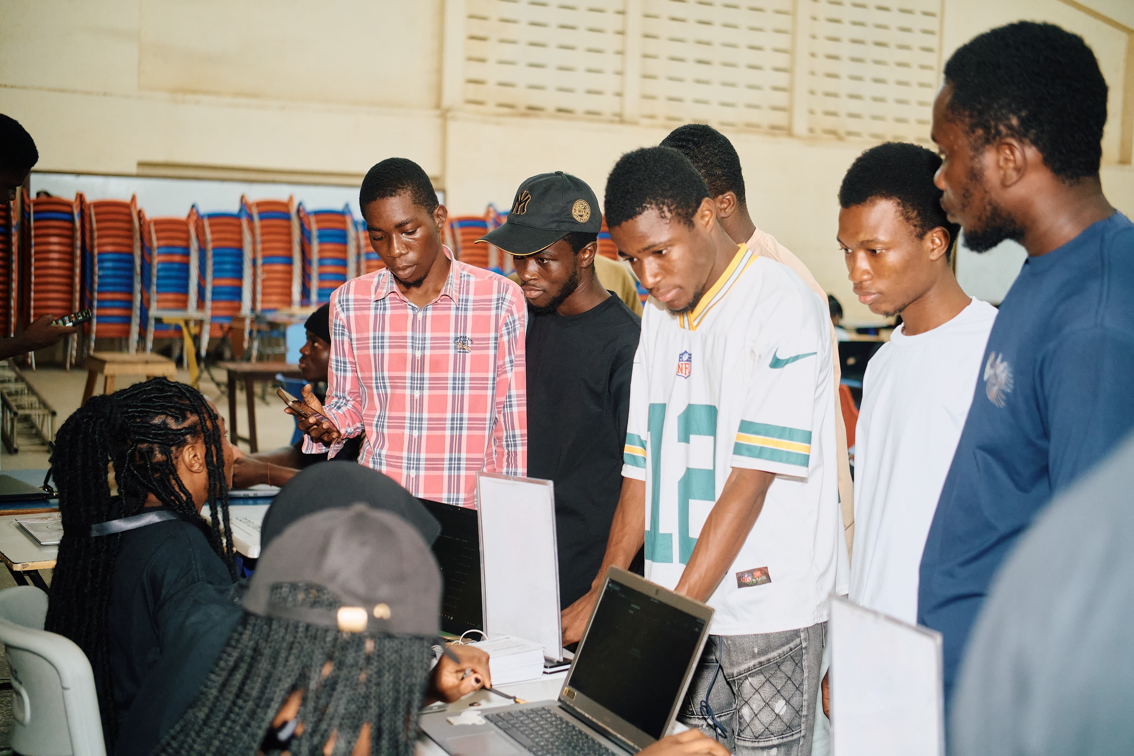 Cursor Hackathon UCC — community photo