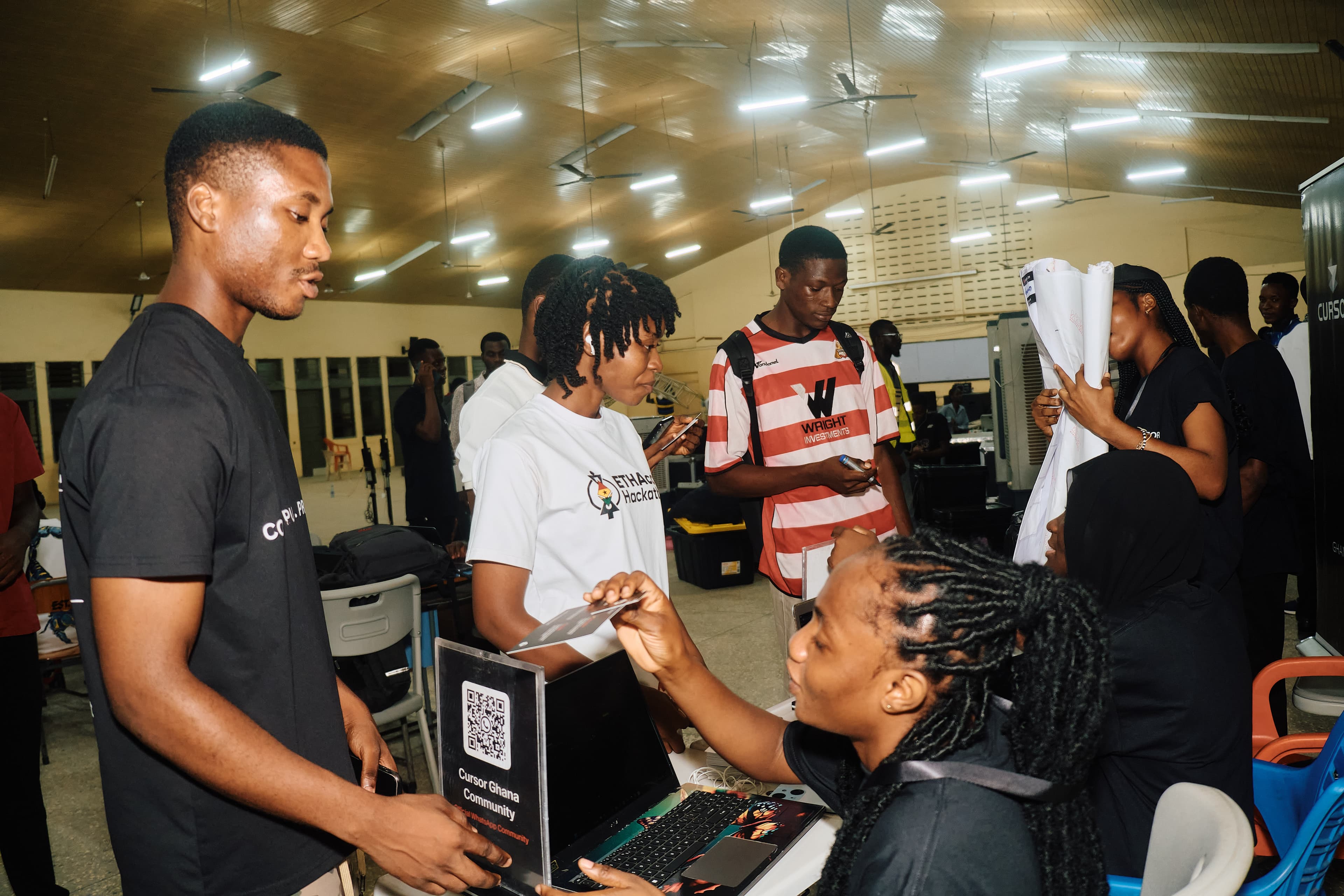 Cursor Hackathon UCC — community photo