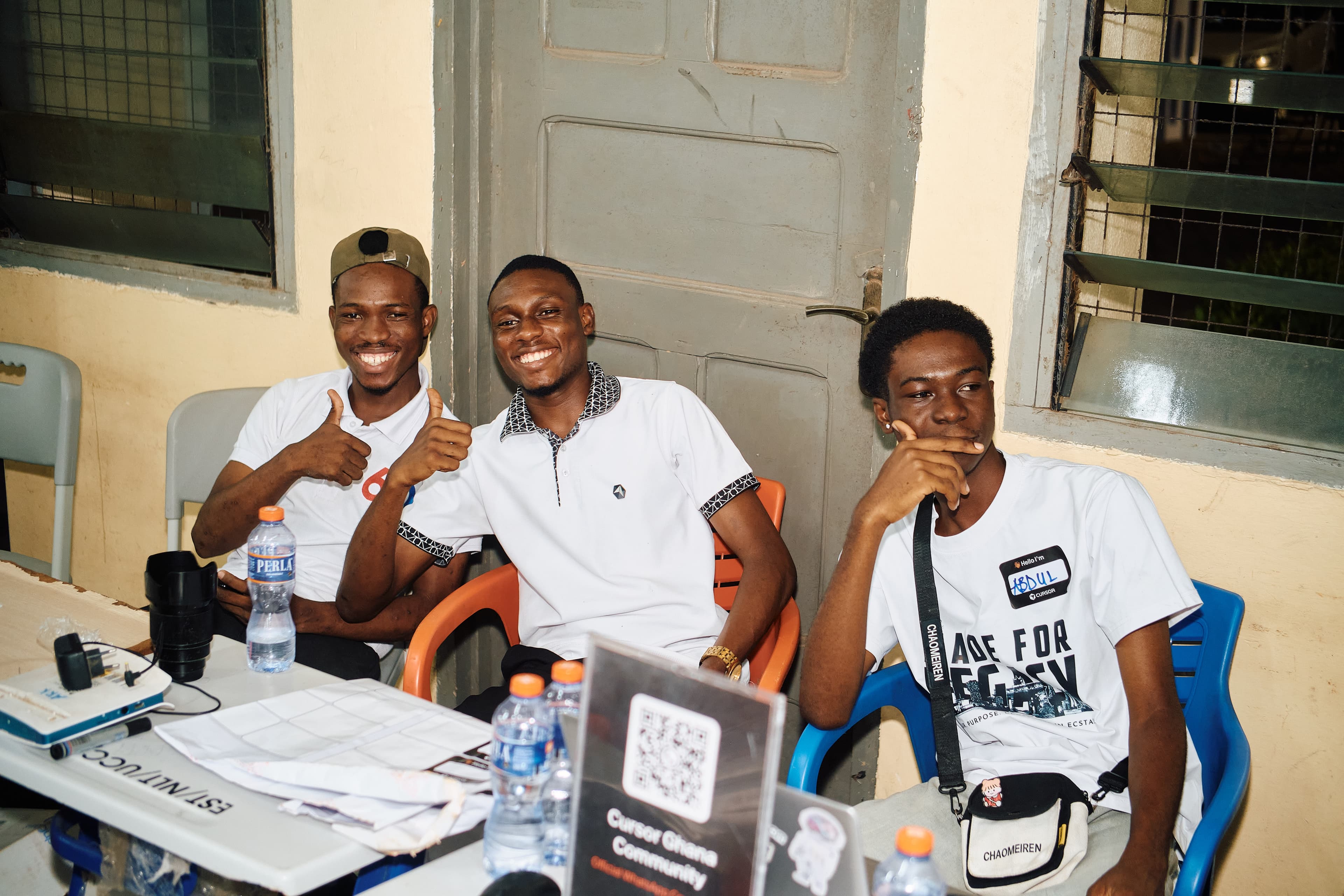 Cursor Hackathon UCC — community photo