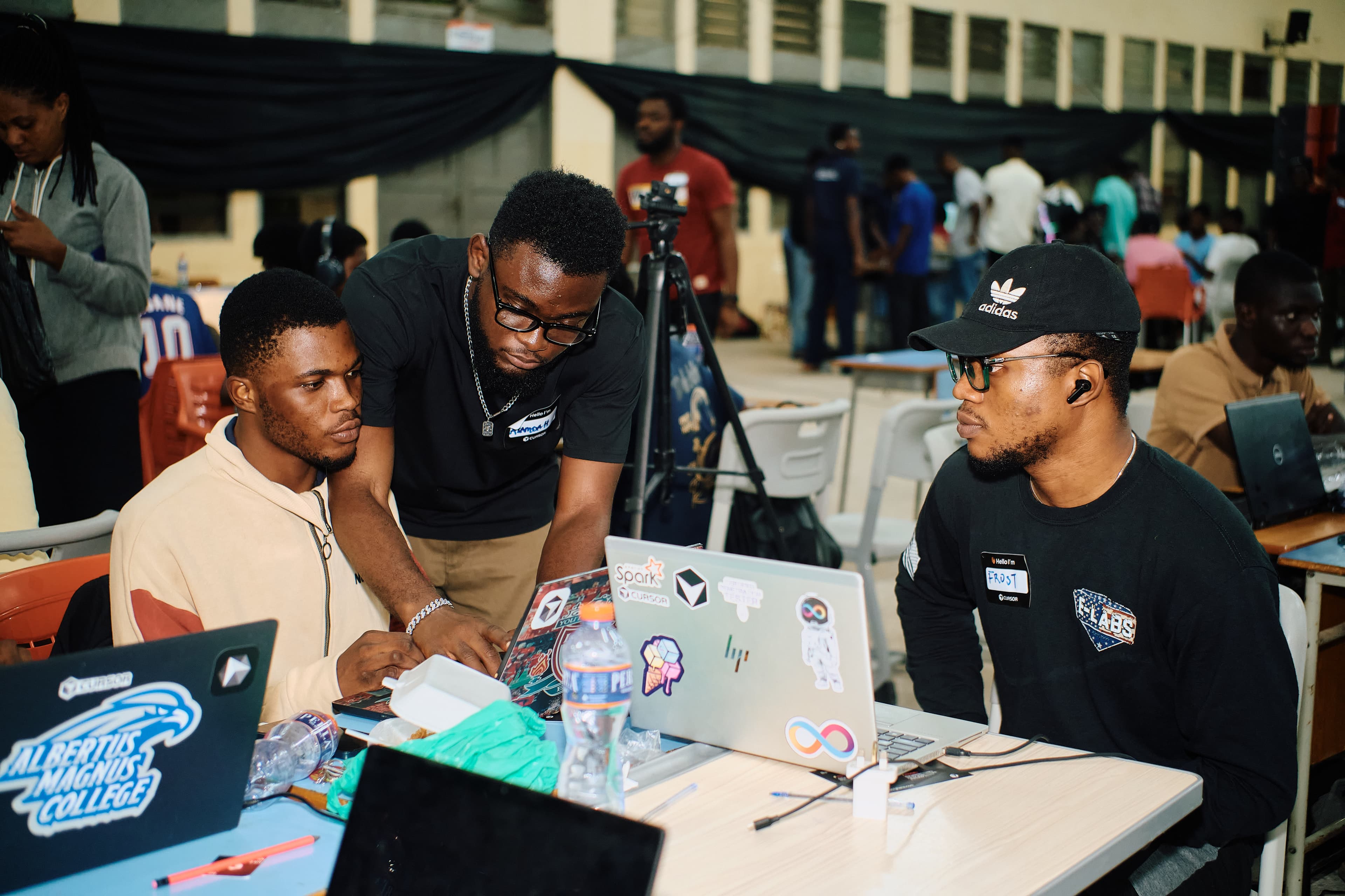 Cursor Hackathon UCC — community photo