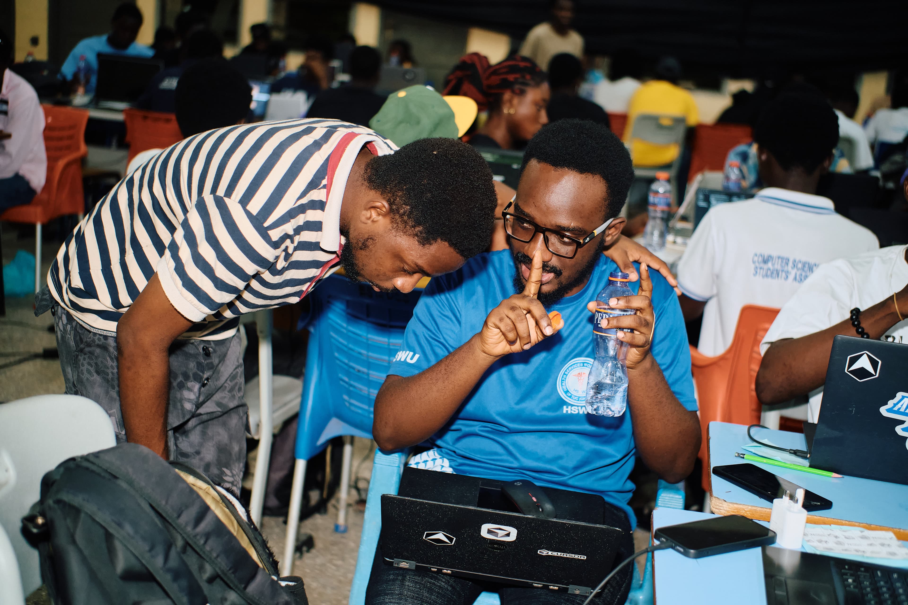 Cursor Hackathon UCC — community photo