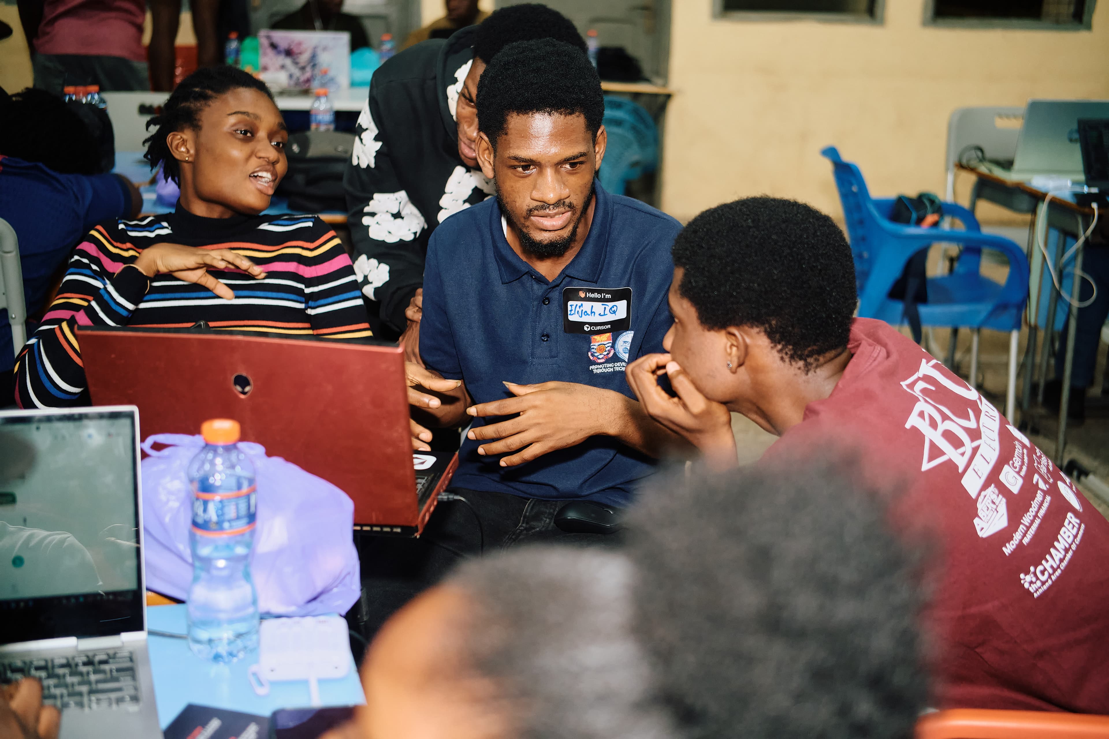 Cursor Hackathon UCC — community photo